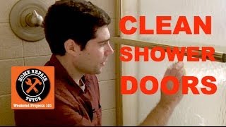 How to Clean and Prevent Soap Scum on Shower Doors