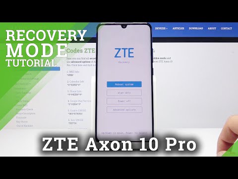 How to Enter Recovery Mode in ZTE Axon 10 Pro – Android System Recovery