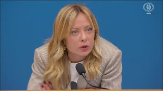 Meloni: Con Trump su molte cose non sono d'accordo. Diritto internazionale va difeso