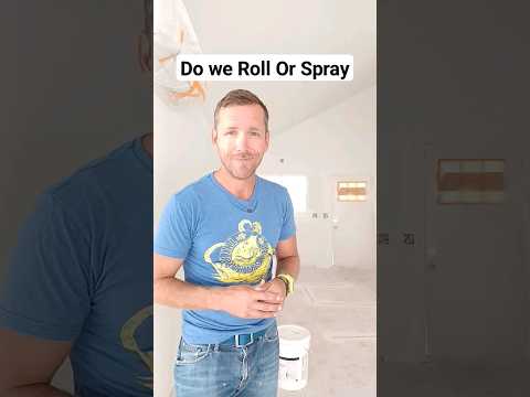 Painting Tips | When to Roll vs. When to Spray