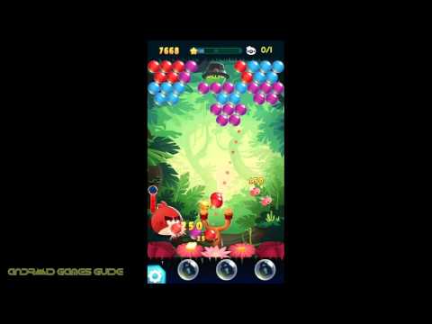 Angry Birds POP Bubble Shooter: Level 2: Walkthrough (3 STARS) HD