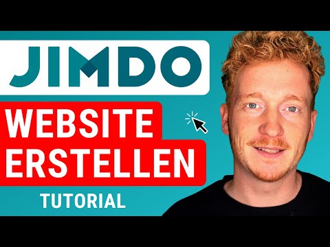 Jimdo Website erstellen - Tutorial für Einsteiger auf Deutsch