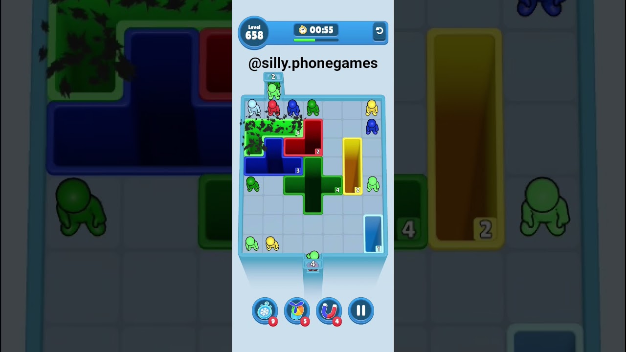 Drop Away Level 658 Walkthrough Solution