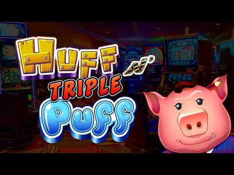 I Got All 3 Bonuses On HUFF N TRIPLE PUFF Slot Machine! Epic Run!
