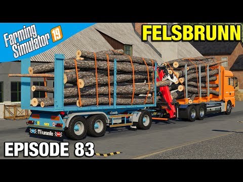NEW TIMBER TRAILER Farming Simulator 19 Timelapse - Felsbrunn FS19 Episode 83