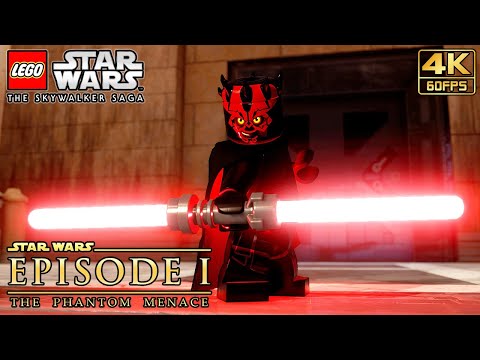 LEGO Star Wars: The Skywalker Saga - Episode 1 The Phantom Menace Full Walkthrough @ 4K 60ᶠᵖˢ ✔