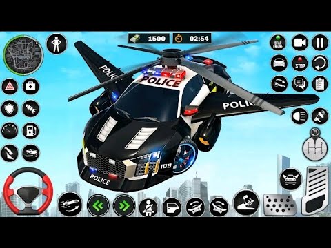 Flying Car Simulator 🚀 Real Flying Truck Game | Futuristic Car Driving Game 2025 | Part 1
