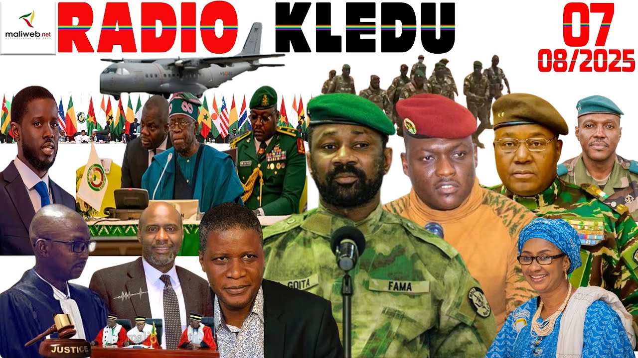 La Revue de Presse de la RADIO KLEDU du 07 Août 2025