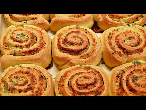 Double Cheesy Garlic Herb Rolls Recipe