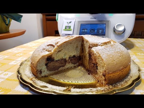 Torta panna e nutella per bimby TM6 TM5 TM31