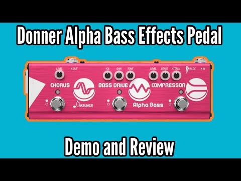 Donner Alpha Bass Demo and Review