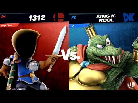 EDM | KirbyKid (King K. Rool) vs Mystic (Mii Swordfighter) - Local of Lafayette #7 (Loser's Finals)
