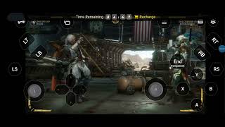 mortal kombat 11 fujin vs kotal kahn mobile gameplay