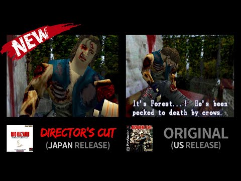 [NEW] Resident Evil (1996): Director's Cut vs. Original | Regional & Version Differences (PS1)