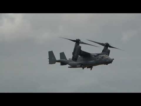 Lockheed Martin MC- 130J and C- 22B Osprey RIAT 2023 #c130j #cv22 #usaf