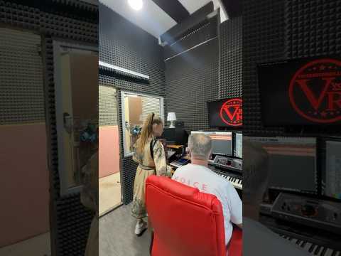 Reghina Alexandrina la înregistrări🎶🎬🎤