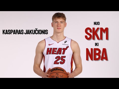 Kasparas Jakučionis | Nuo SKM iki NBA