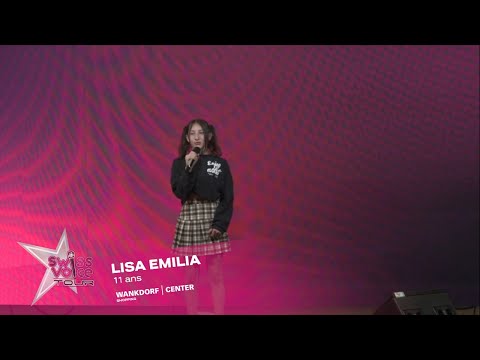 Lisa Emilia 11 ans - Swiss Voice Tour 2023, Wankdorf Shopping Center, Berne