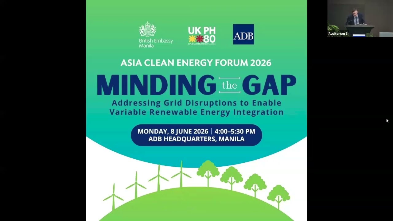 Pre-Forum Event: Addressing Grid Disruptions to Enable Variable Renewable Energy Integration