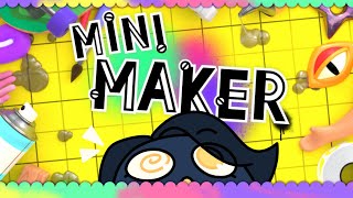 【MINI MAKER】Playing with my touys