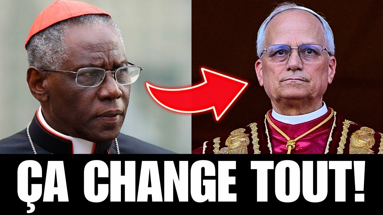 Le Pape Léon XIV annonce un NOUVEAU rôle pour le Cardinal Sarah, et c’est surprenant !