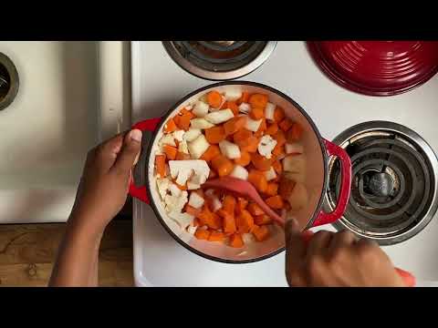 Cooking Matters NH: Carrot Cauliflower Soup