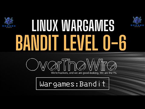 OverTheWire: Bandit Wargame Walkthrough | Levels 0 → 6