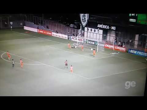 Gol de Felipe Augusto América MG 1X0 Coimbra