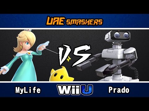 SSB4 @ Al Majlis 2/9/2016: MyLiFe (Rosalina) vs Prado (ROB) - Swiss R2