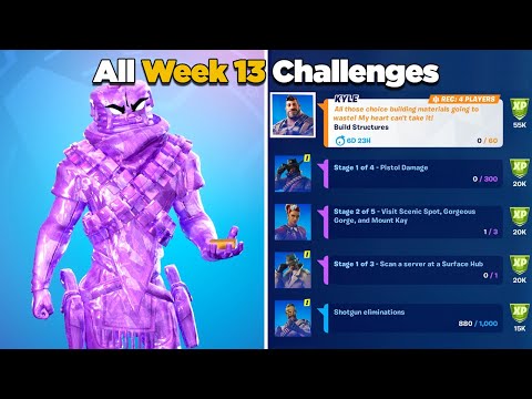 Fortnite All Week 13 Challenges Guide (Fortnite Chapter 2 Season 5) Week 13 Epic & Legendary Quests