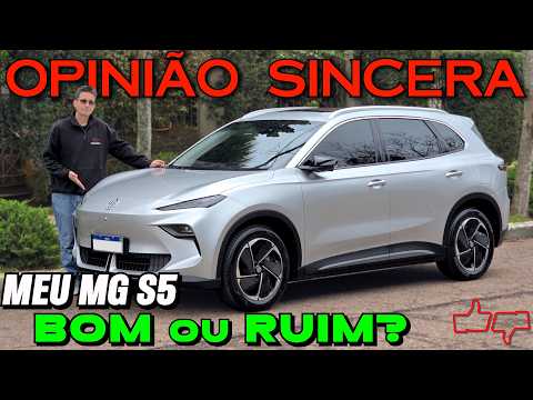 Como está meu carro? É bom o MG S5? Vale a Pena? Pontos BOM e RUIM, autonomia, recarga, problemas
