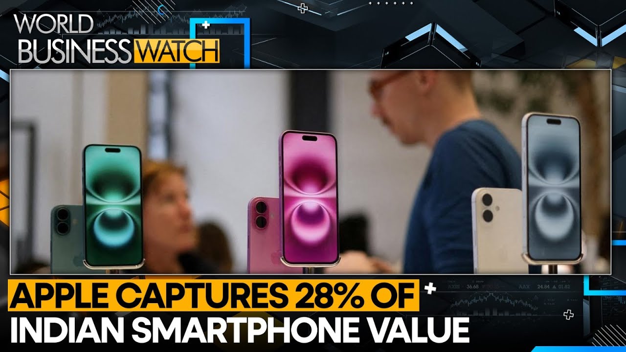 Apple Now 3rd-largest Iphone Market in India | WORLD BUSINESS WATCH | WION