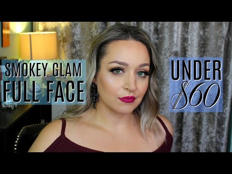 Full Face Under $60! Drugstore Smokey Fall Glam Tutorial GRWM | DreaCN Video