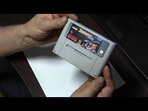 Make a custom external HDD from a Super Nintendo SNES cartridge