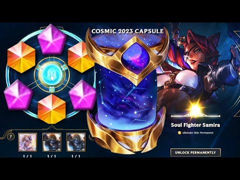 7 Mythic skins & Soul Fighter Samira reroll, Cosmic Capsule Opening