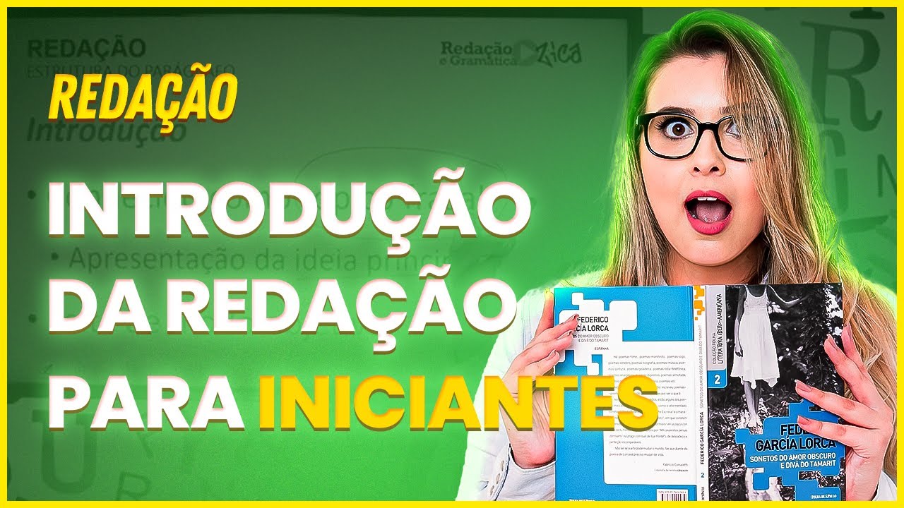 COMO EU FAÇO A INTRODUÇÃO DA REDAÇÃO? - Profa. Pamba