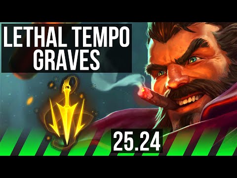 GRAVES vs KAYN (JGL) | Lethal Tempo | NA Grandmaster | 25.24