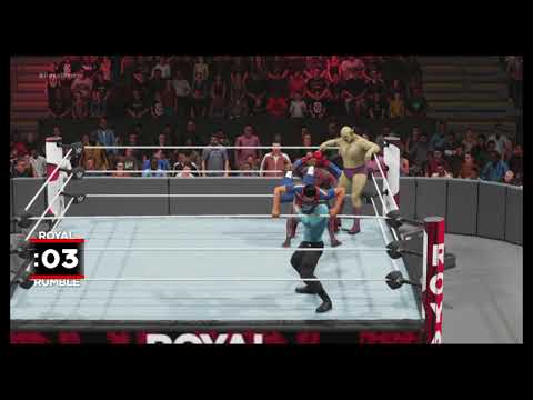 Van Damme! DAMN! Wins The Royal Rumble!