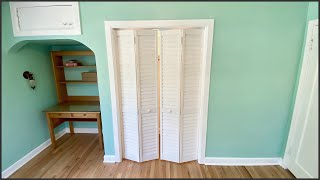 How To Install Louvered Bi-fold Closet Doors