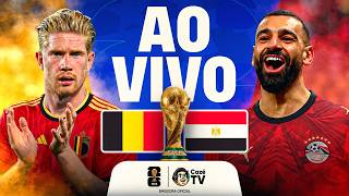 AO VIVO: BÉLGICA X EGITO | COPA DO MUNDO FIFA™ 2026 | 1ª RODADA | FASE DE GRUPOS
