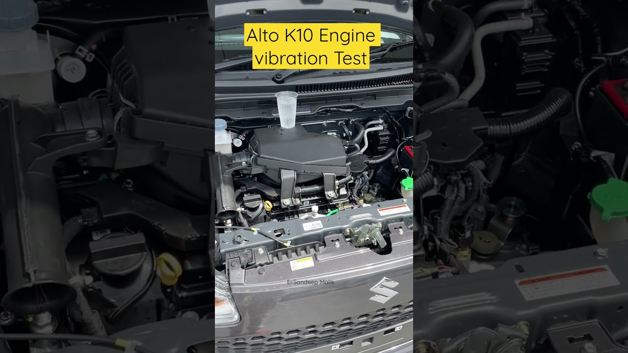 alto k10 engine vibration test #altok102023 #shorts #ashortaday