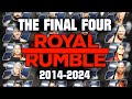 WWE The Final Four Of Every Royal Rumble 2014 2024