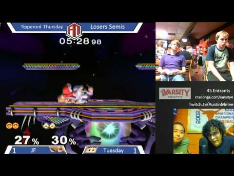 Tipperoni 4 - Tuesday vs JF - Losers Semis