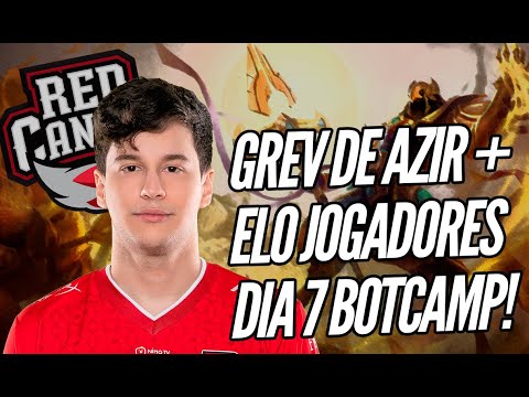 GREVTHAR DE AZIR + ELO DOS JOGADORES! BOOTCAMP WORLDS 2021