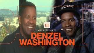 Denzel Washington's Journey to HOLLYWOOD TITAN in RARE Interviews (ET Vault Unlocked)