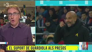 Tot es mou - Pep Guardiola visita la presó de Lledoners