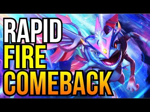 RAPID FIRE COMEBACK - Puck Talent 25 Rapid Fire by Mag Epic Comeback 7.07 | Dota 2