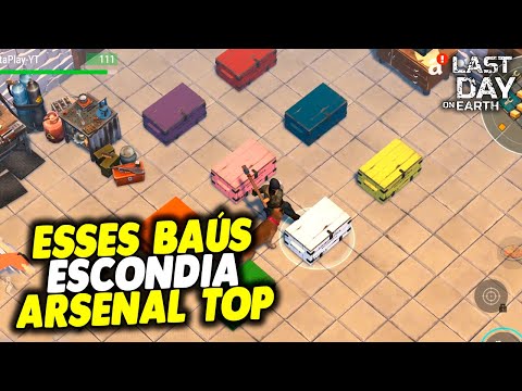 ESSES BAÚS ESCONDIA UM ARSENAL TOP INVASÃO DUPLA - Last Day On Earth