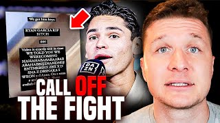 Ryan Garcia SHOULD NOT Fight Devin Haney.. Or Anyone Else Anytime Soon