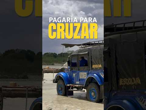 Cruzando el Río Ariari hacia el Castillo Meta 🛶🇨🇴 #AventuraMeta #turismocolombiano